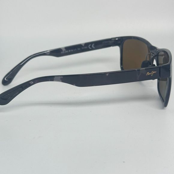 MAUI JIM RED SANDS MJ432-11T Gray Gloss Marble Brown Lens H16257 - Picture 4 of 7